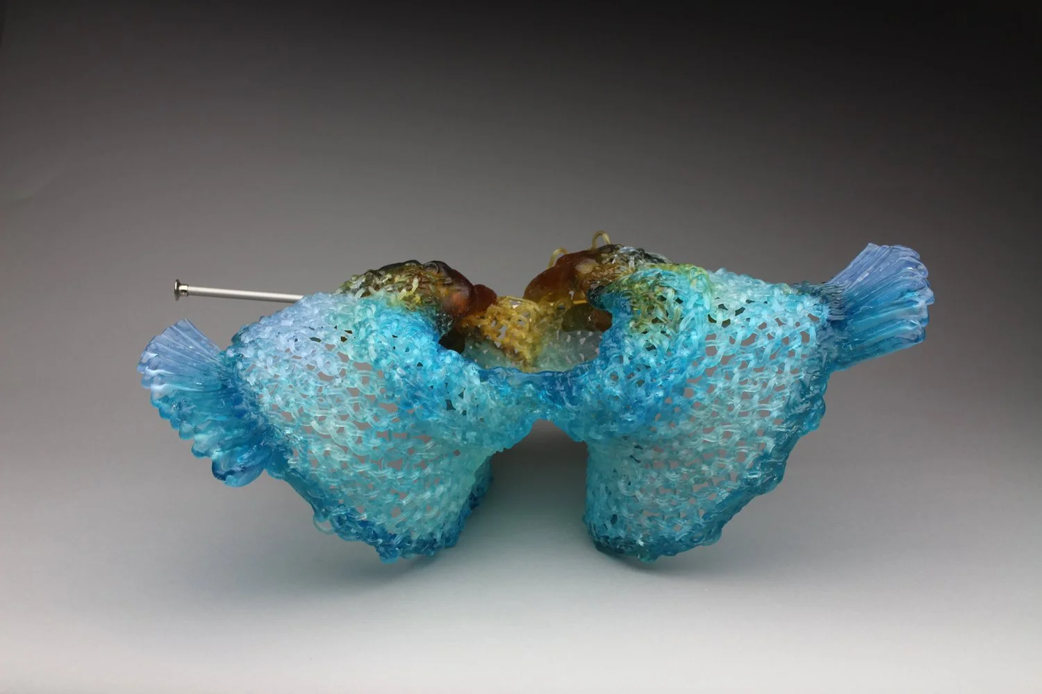 Knitted Glass Sculpture - 